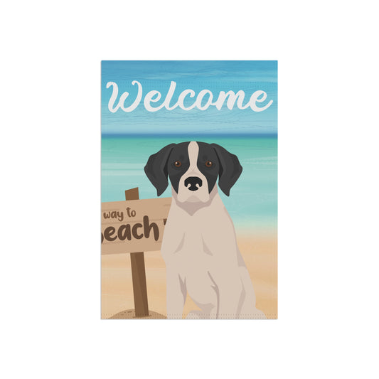 Pointing Dog Garden Flag