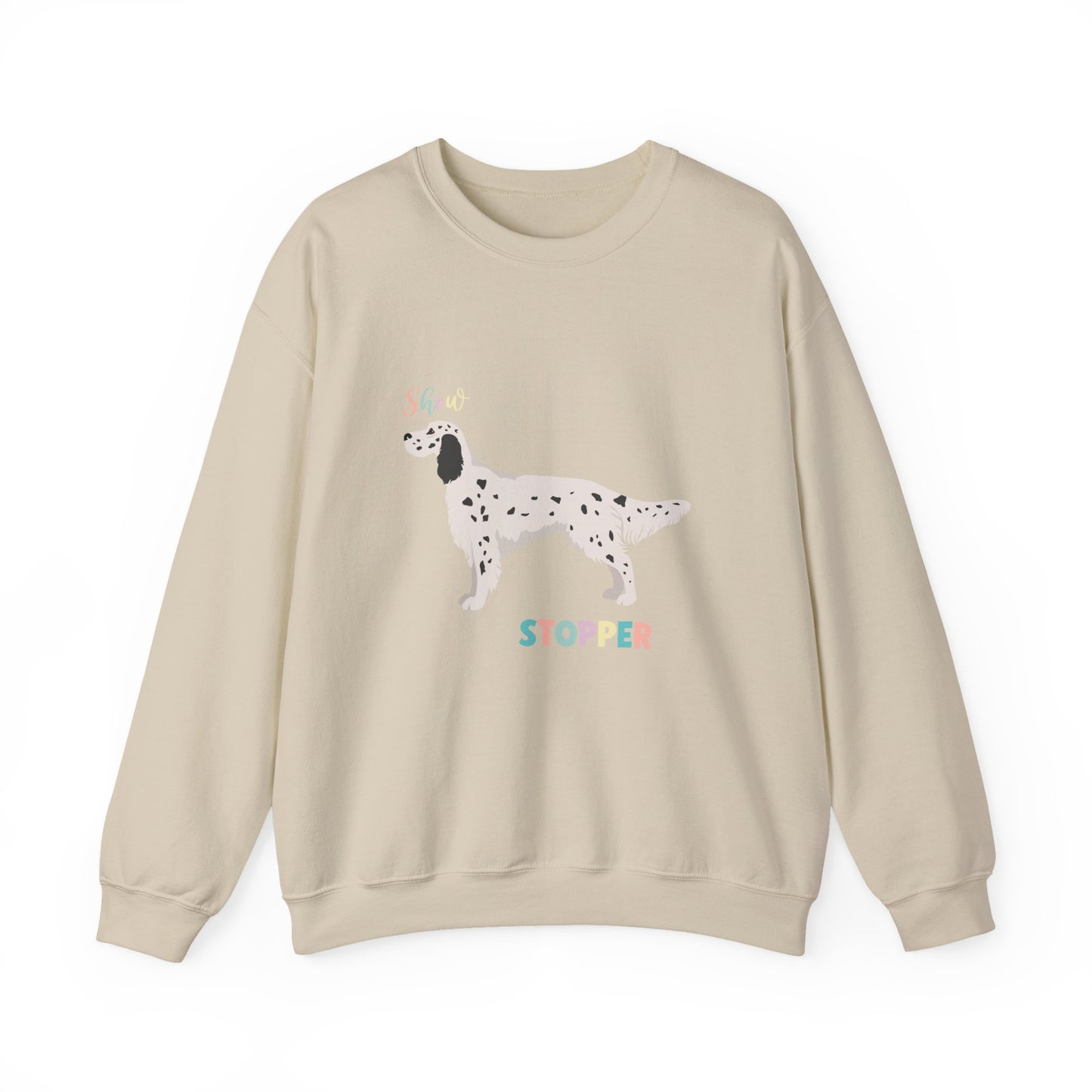 English Setter Dog Unisex Heavy Blend Crewneck Sweatshirt