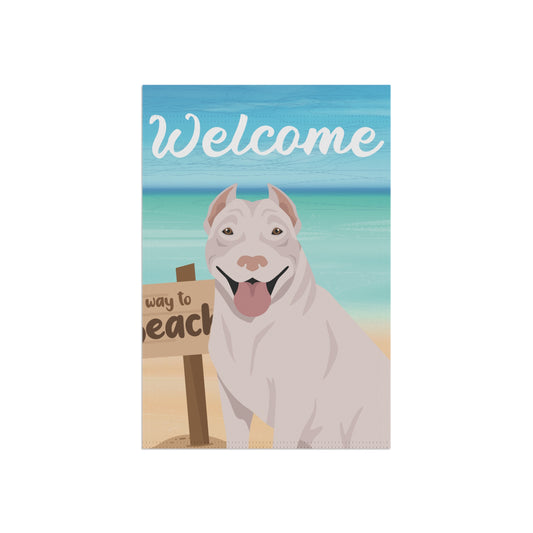 Pit Bull Dog Garden Flag