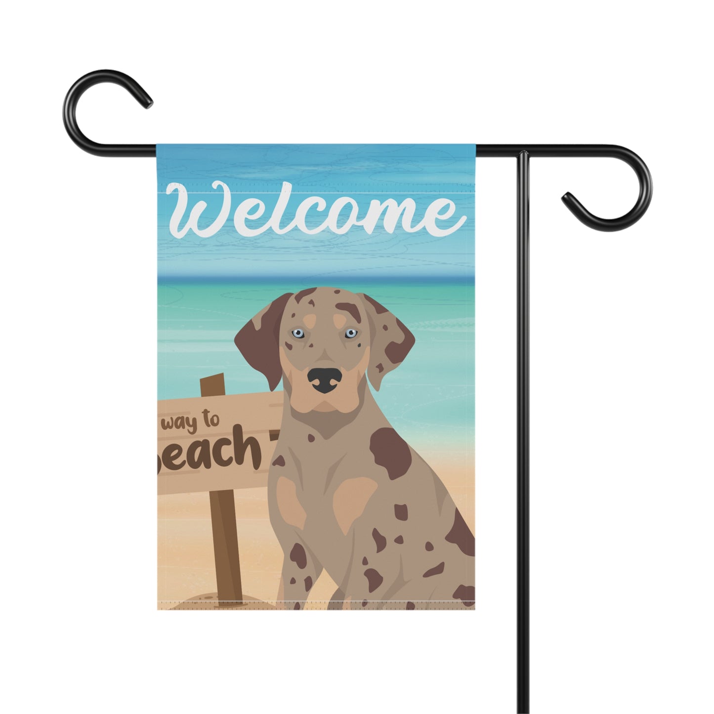 Catahoula Leopard Dog Dog Garden Flag