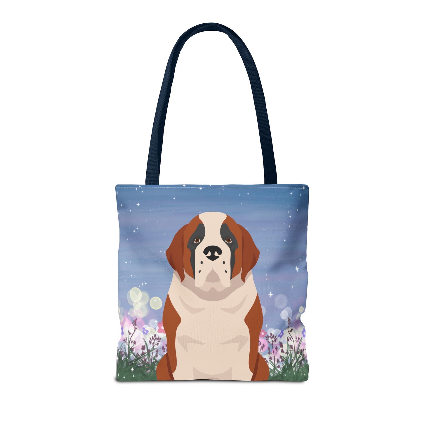St Bernard Dog Tote Bag 16x16