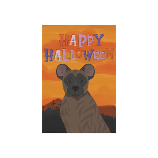 Saint Miguel Cattle Dog Dog Halloween Garden Flag