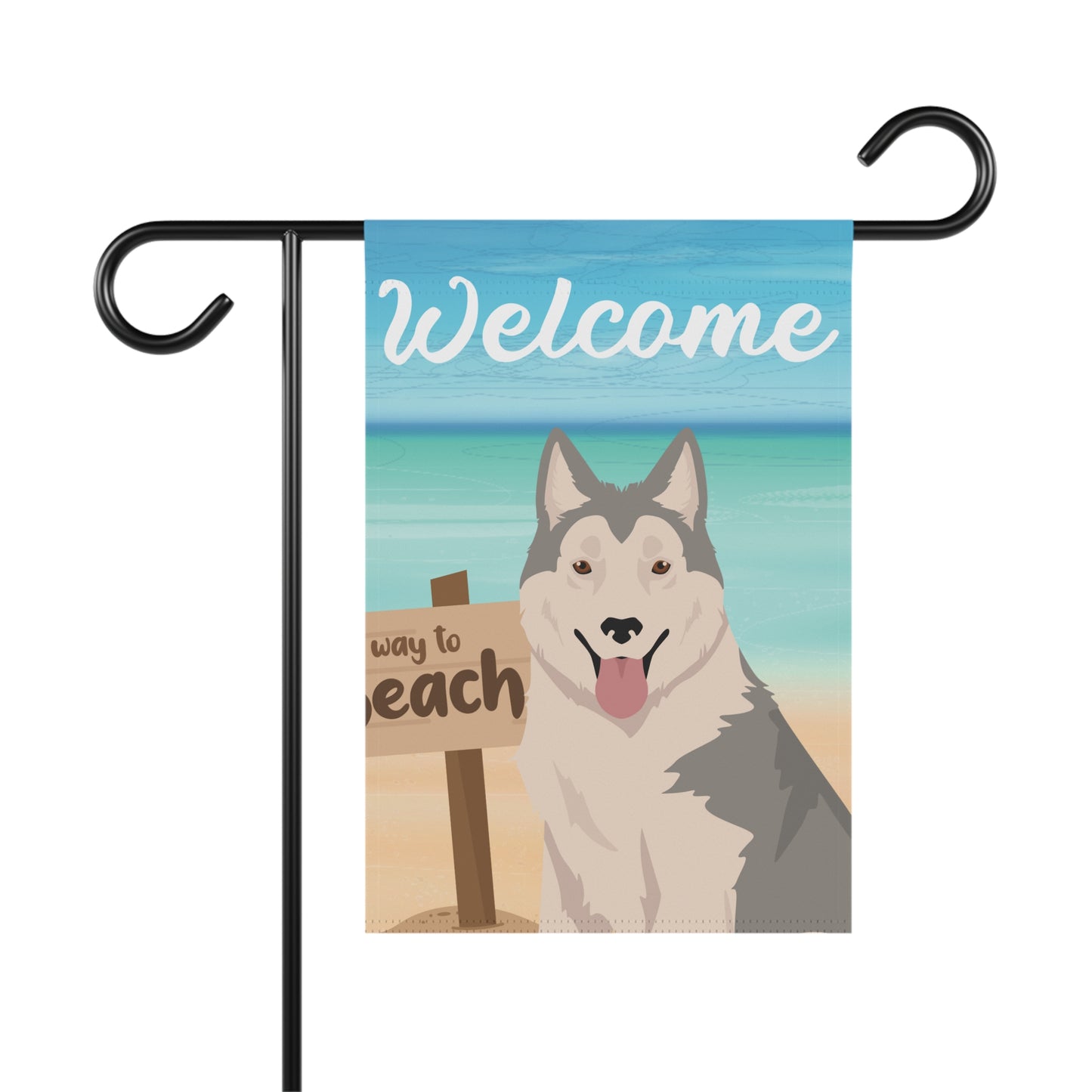 Northern Inuit Dog Dog Garden Flag