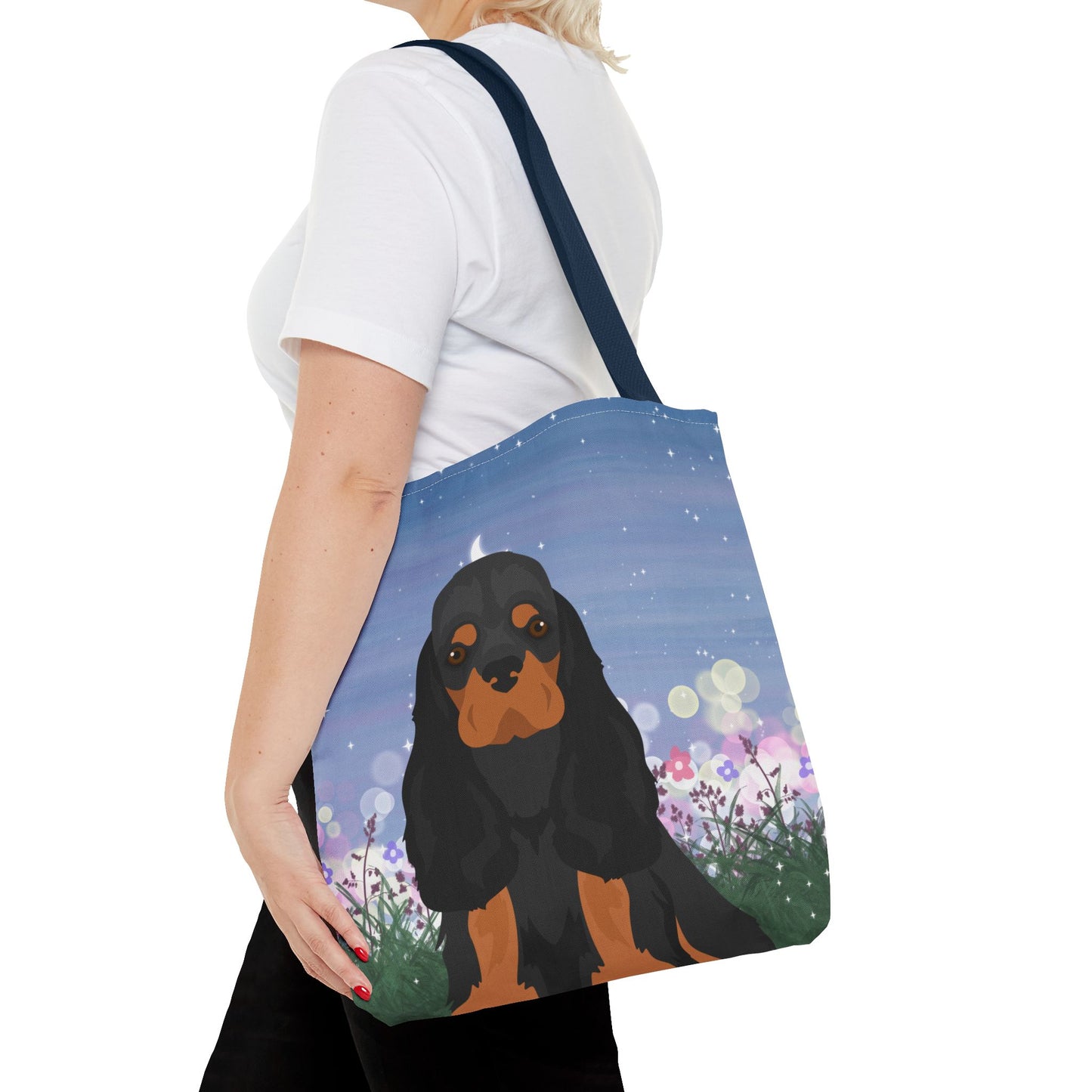 Cocker Spaniel Dog Tote Bag 16x16