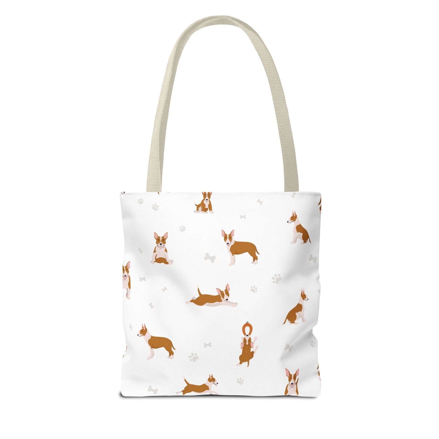 Bull Terrier Dog Tote Bag, Bull Terrier Dog Mom Gift