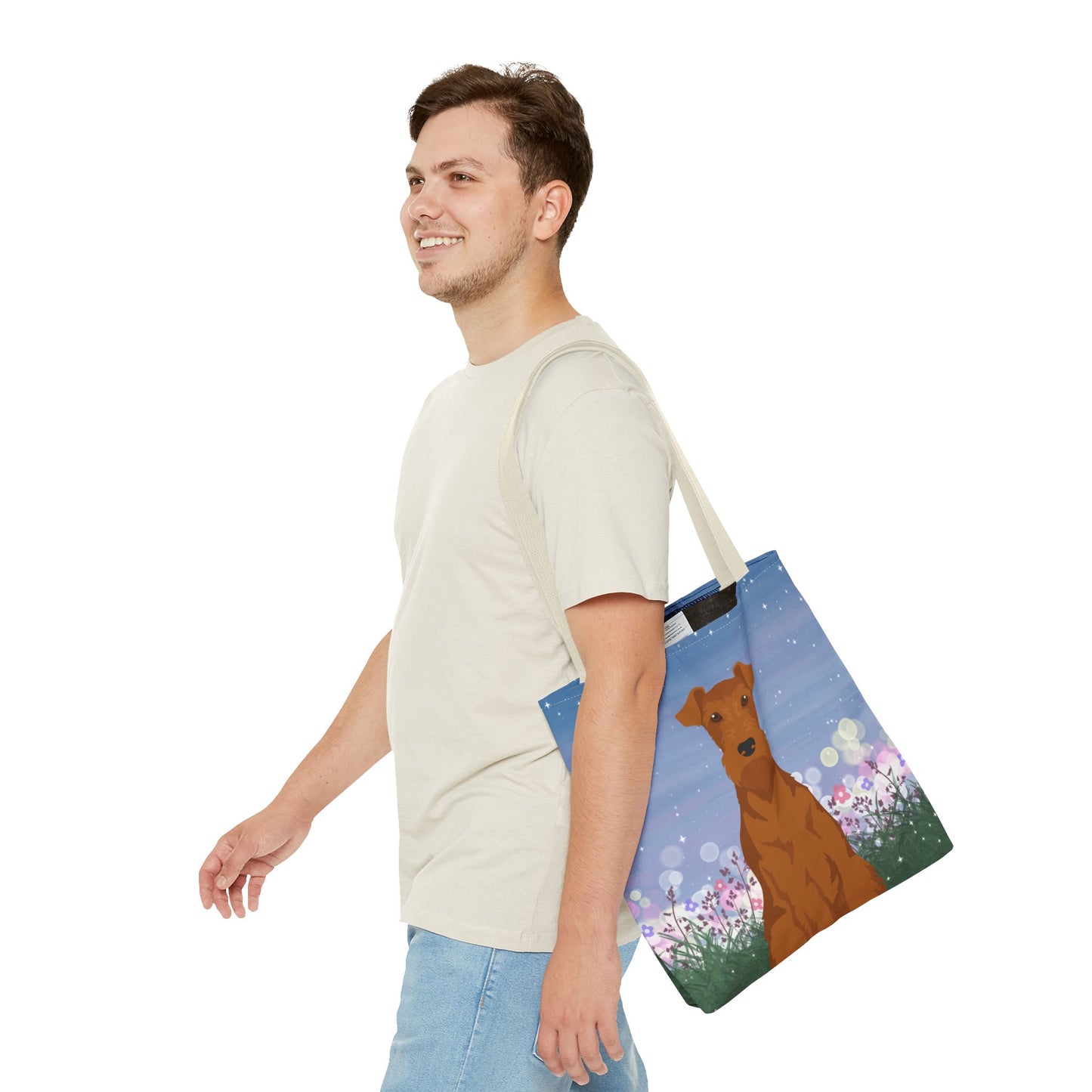 Italian Greyhound Dog Tote Bag 16x16