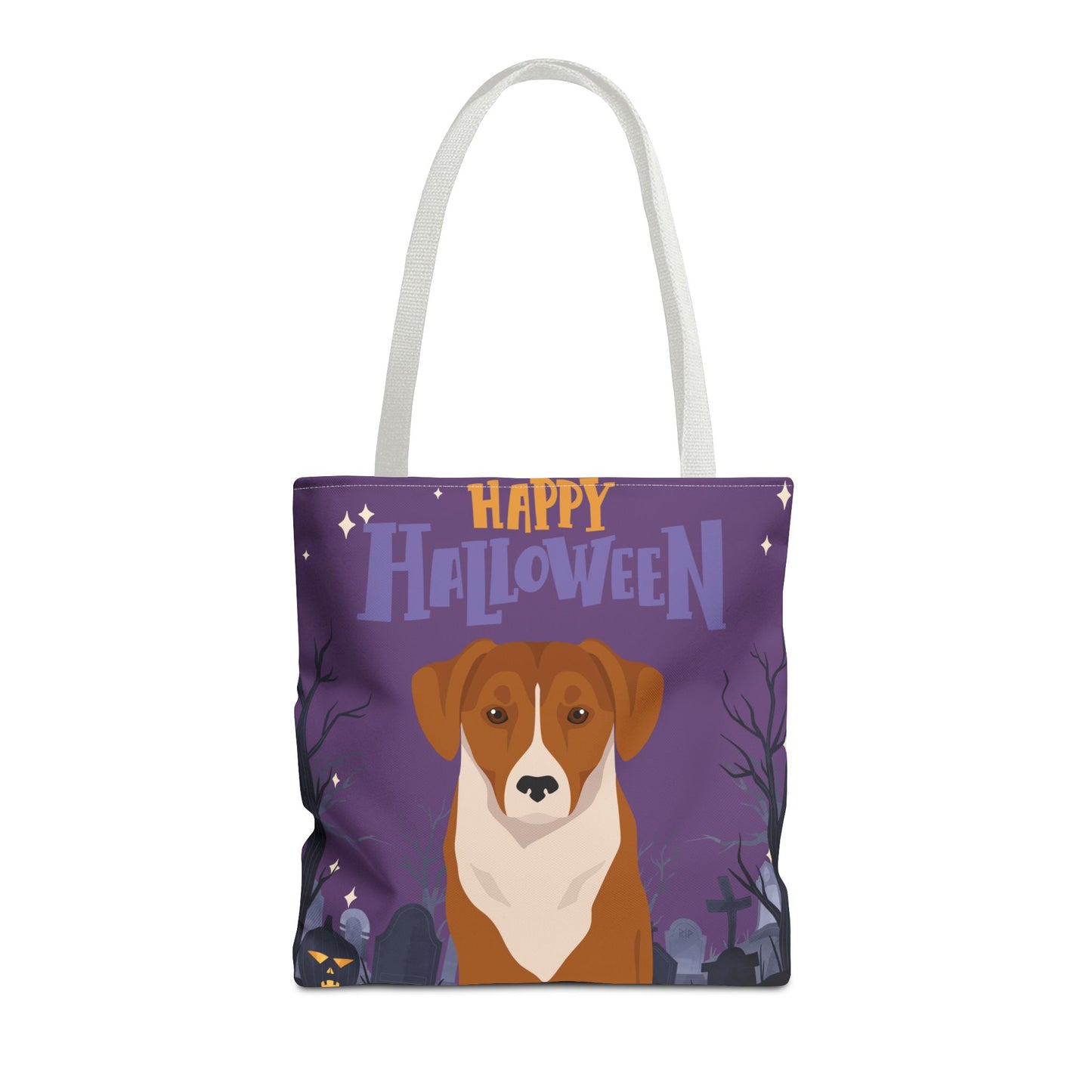Austrian Pinscher Dog Happy Halloween Tote Bag 16x16