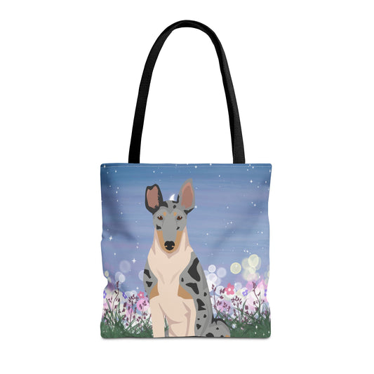 Smooth Collie Dog Tote Bag 16x16