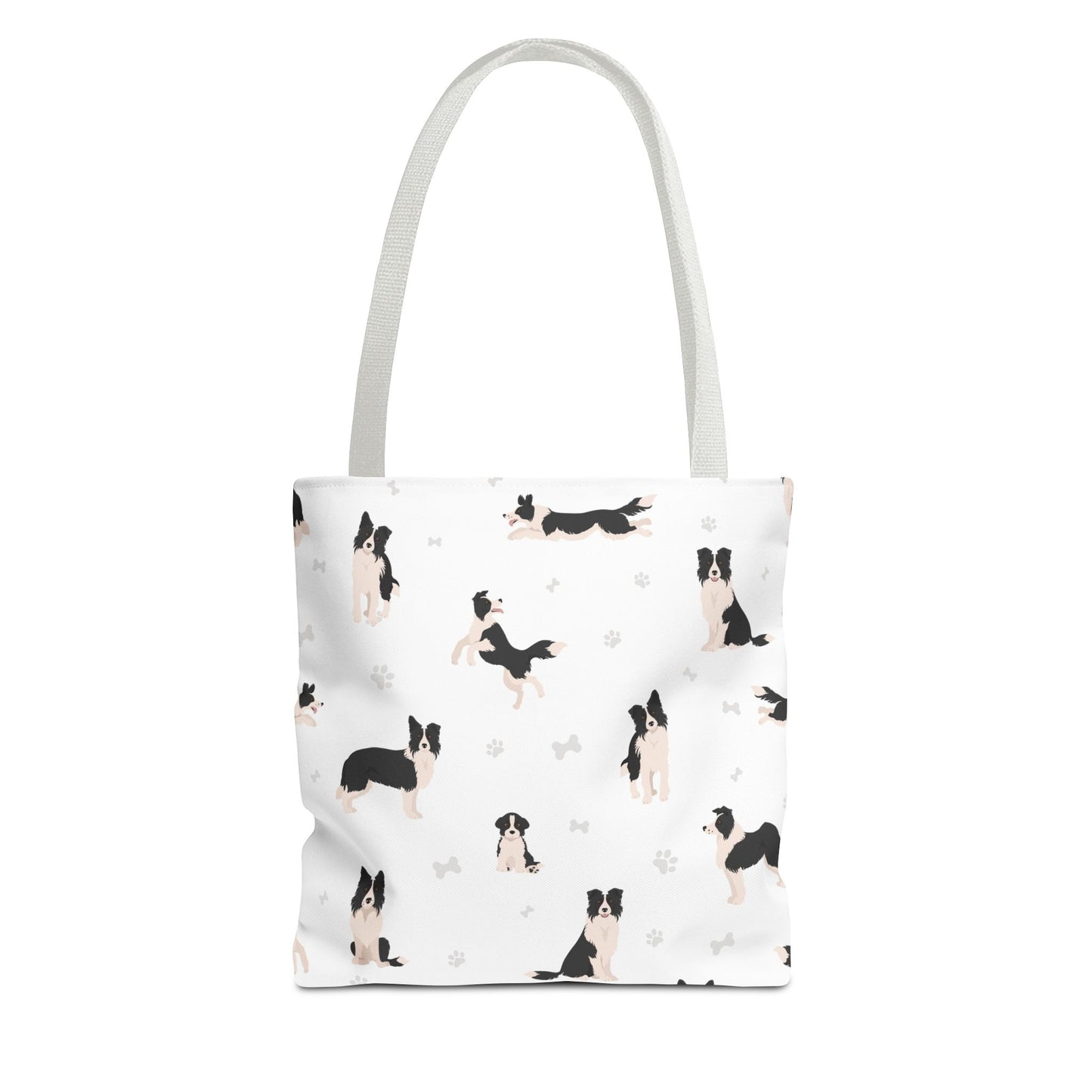 Border Collie Dog Tote Bag, Akita Dog Mom Gift