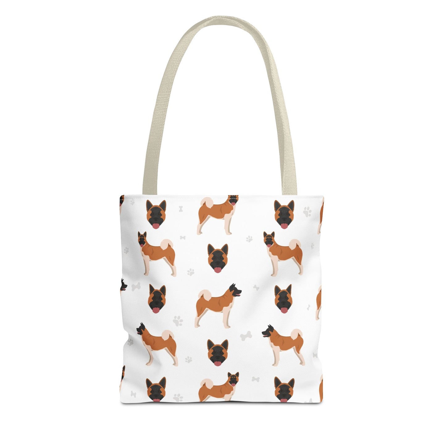 American Akita Dog Tote Bag, Akita Dog Mom Gift