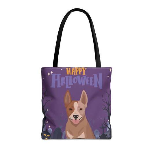 Australian Stumpy Tail Cattle Dog Dog Happy Halloween Tote Bag 16x16