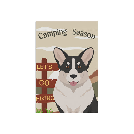 Cardigan Welsh Corgi Dog Camping Garden Flag