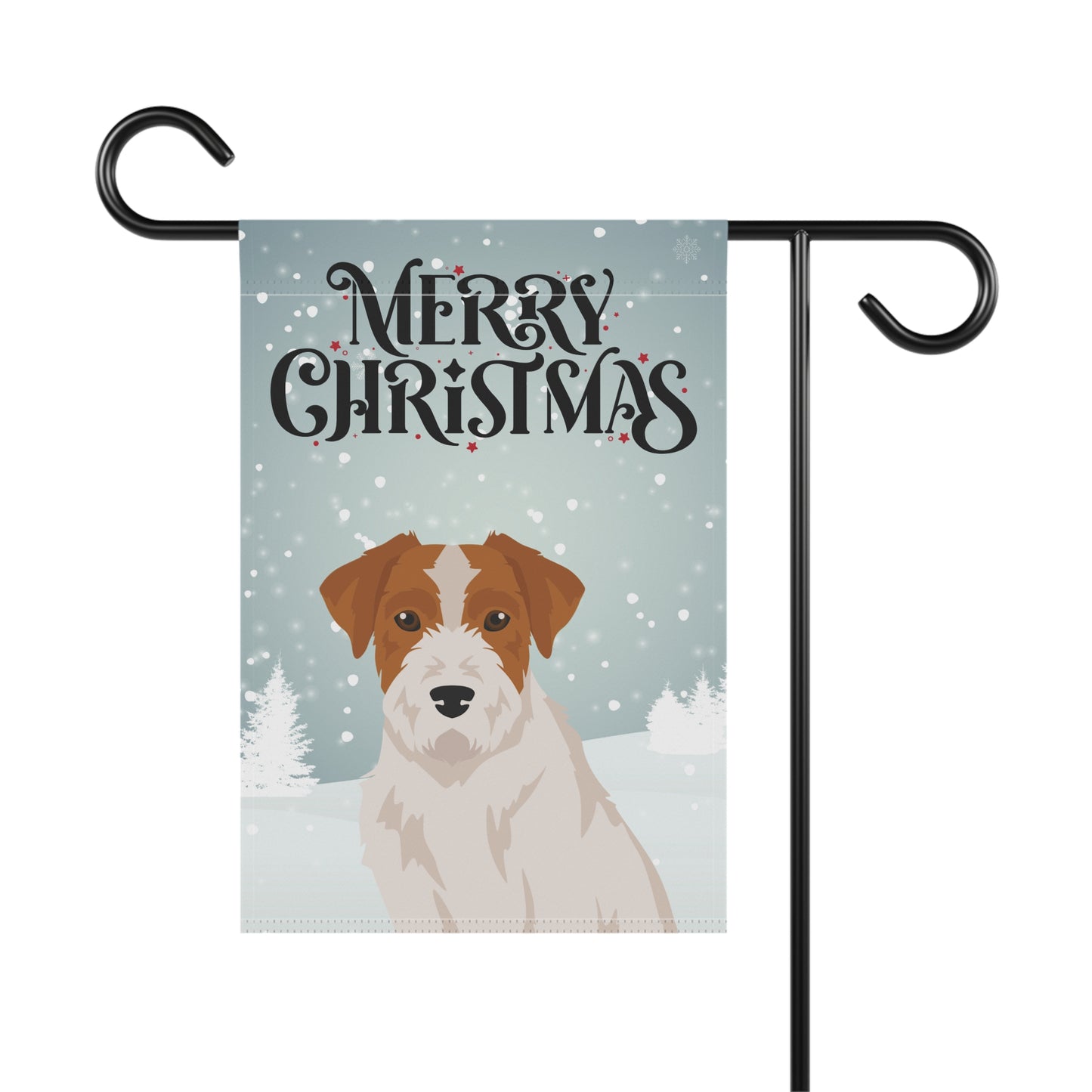 Jack Russel Terrier Dog Garden Flag