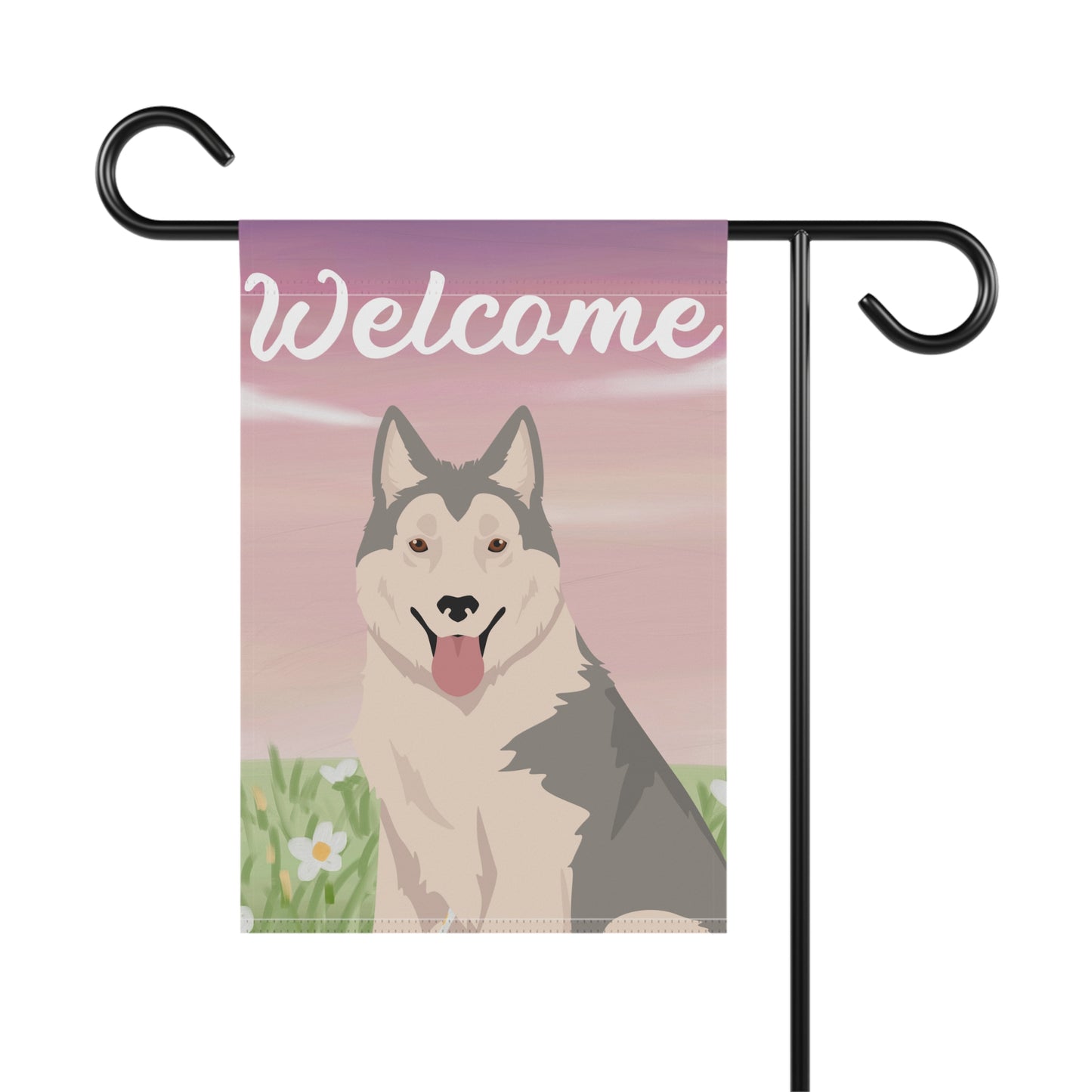 Northern Inuit Dog Dog Welcome Garden Flag