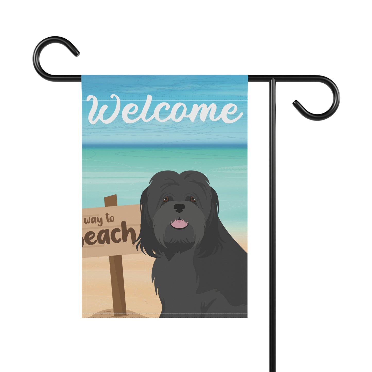 Lhasa Apso Dog Garden Flag
