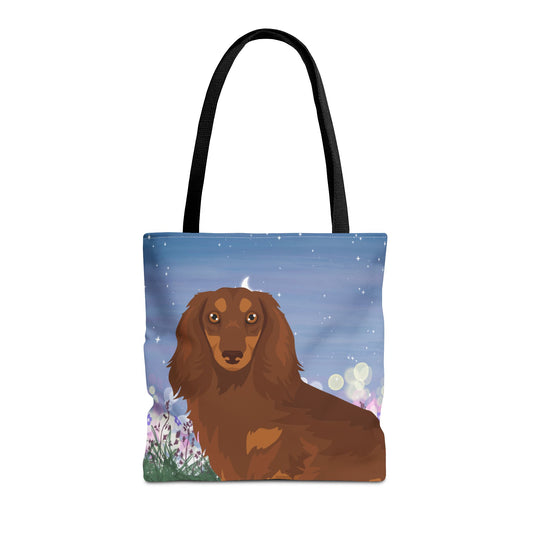 Dachshund Dog Tote Bag 16x16