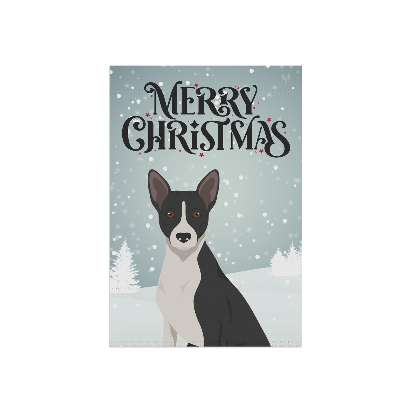 Basenji Dog Garden Flag