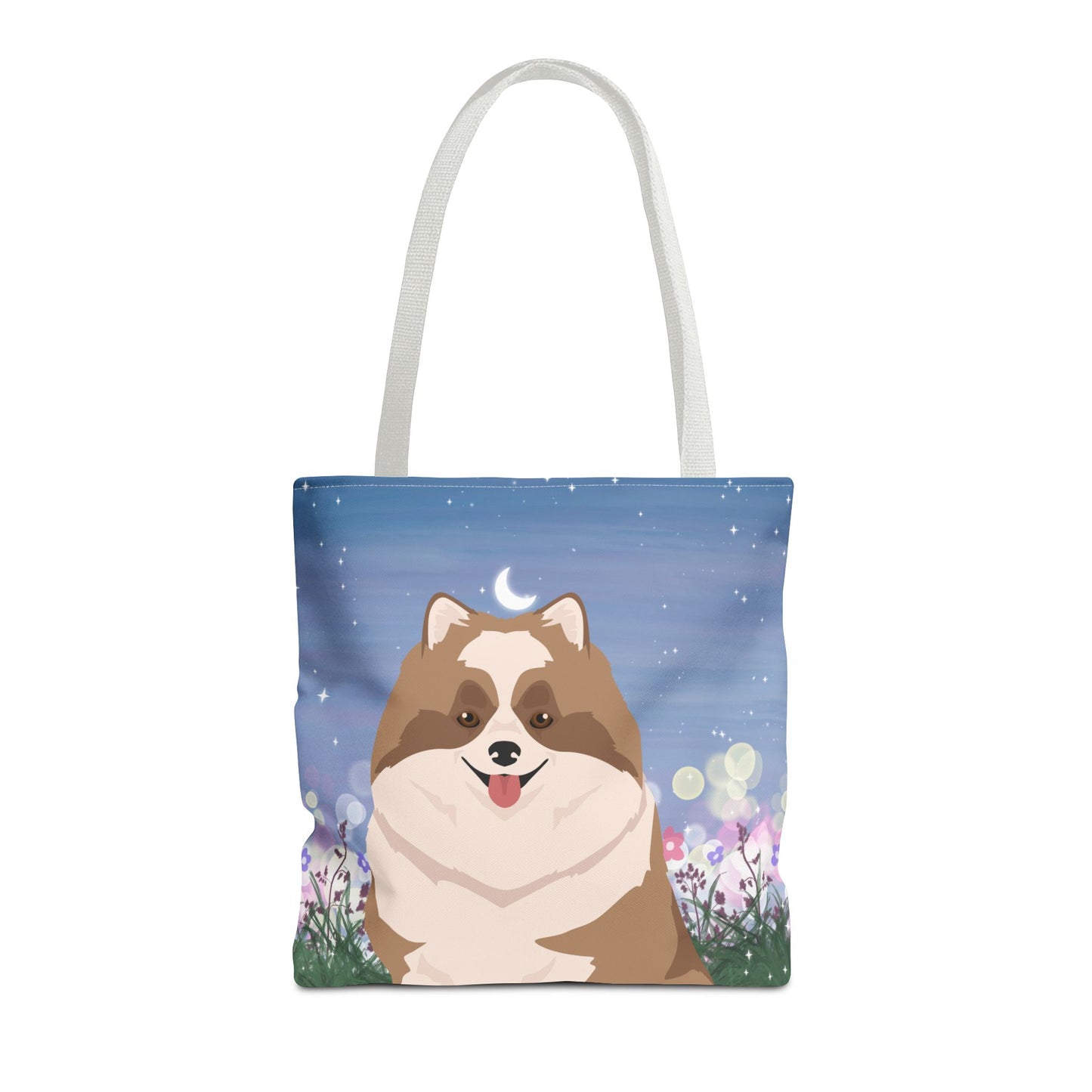 Pomeranian Dog Tote Bag 16x16