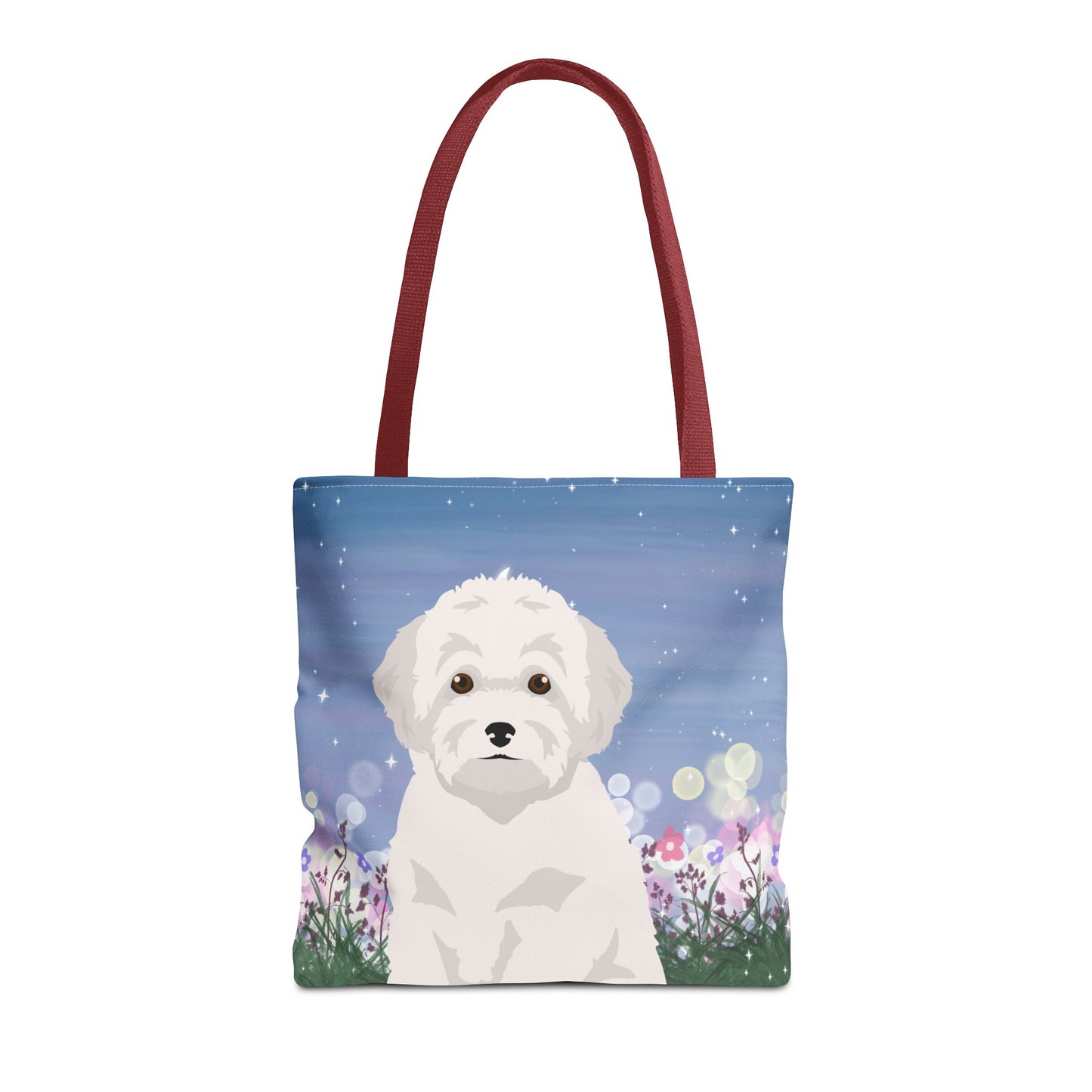 Toy Poodle Dog Tote Bag 16x16