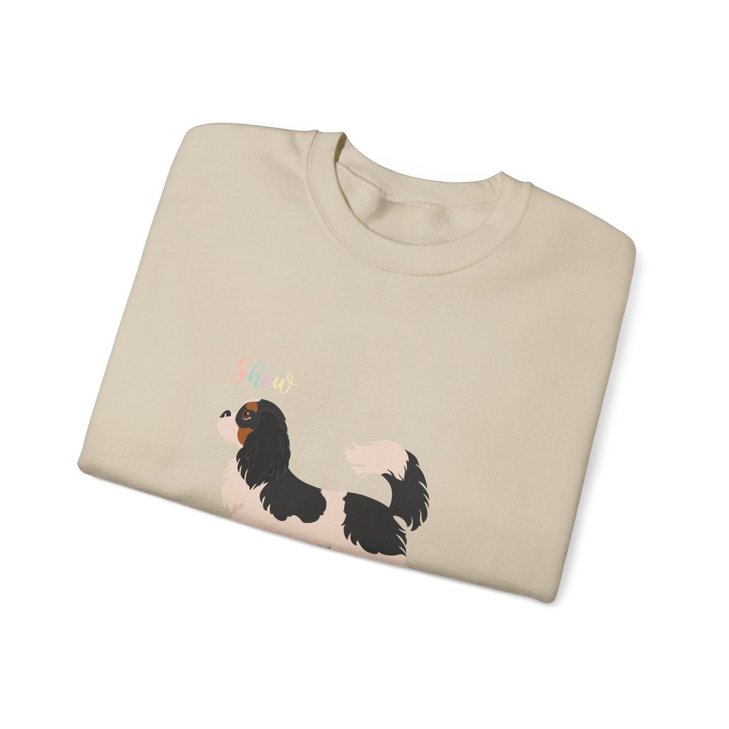 Cavalier King Charles Spaniel Dog Unisex Heavy Blend Crewneck Sweatshirt