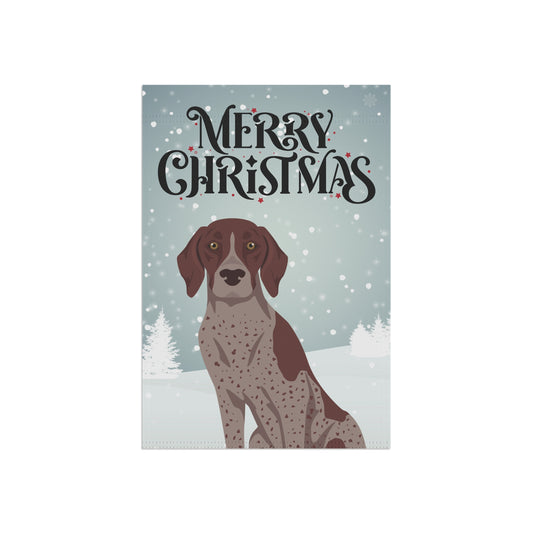 German Shorthaired Pointer Dog Garden Flag