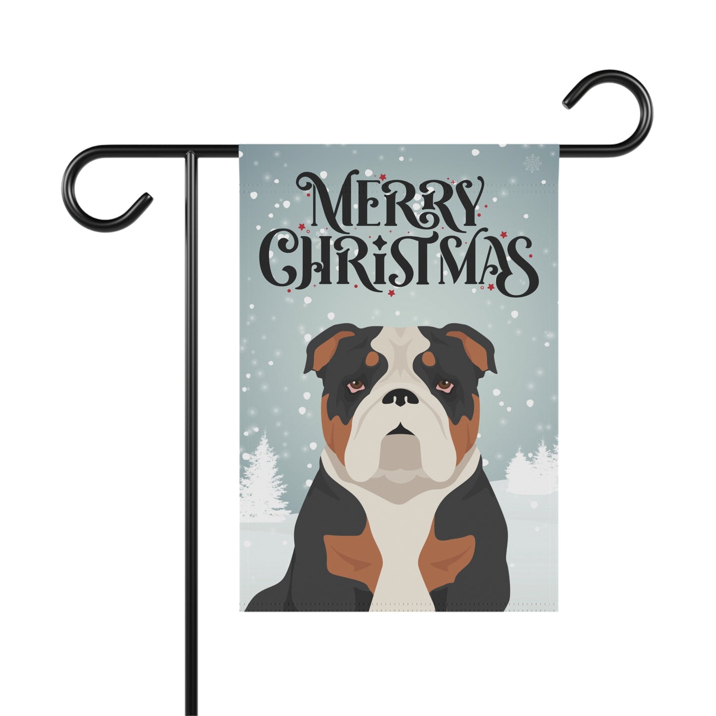Bulldog Dog Garden Flag