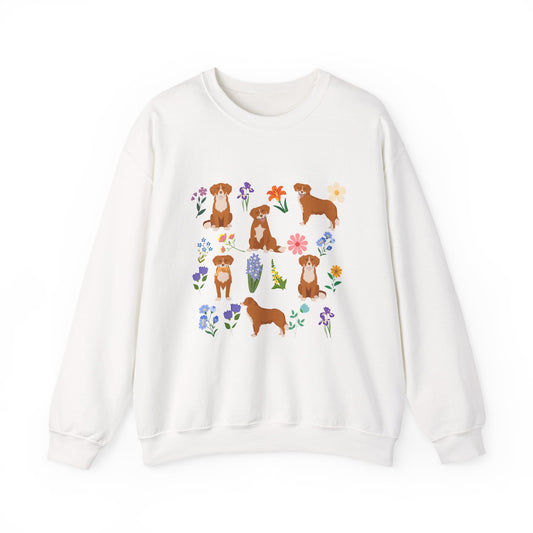 Nova Scotia Duck Tolling Retriever Dog Unisex Spring Cottage Core Crewneck Sweatshirt