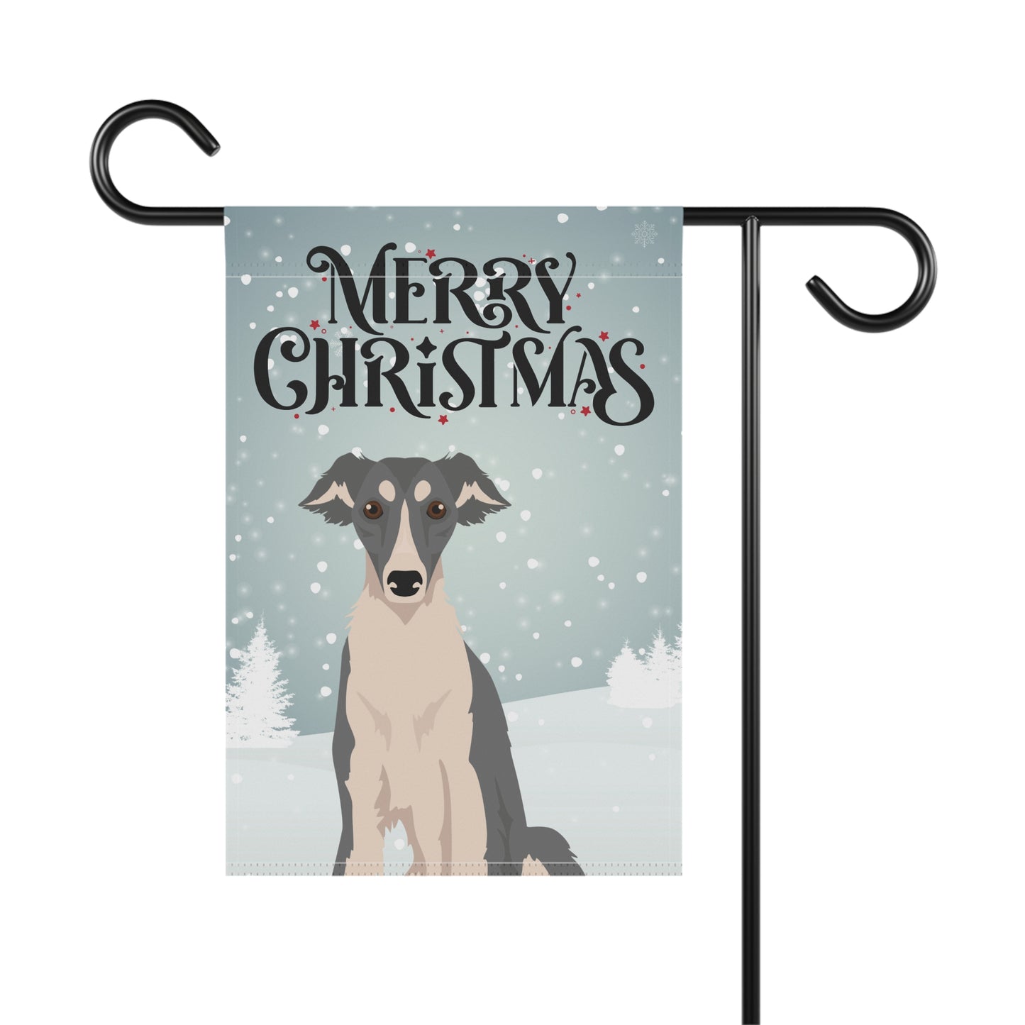 Silken Windhound Dog Garden Flag