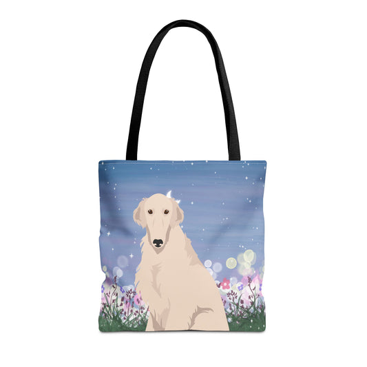 Borzoi Dog Tote Bag 16x16