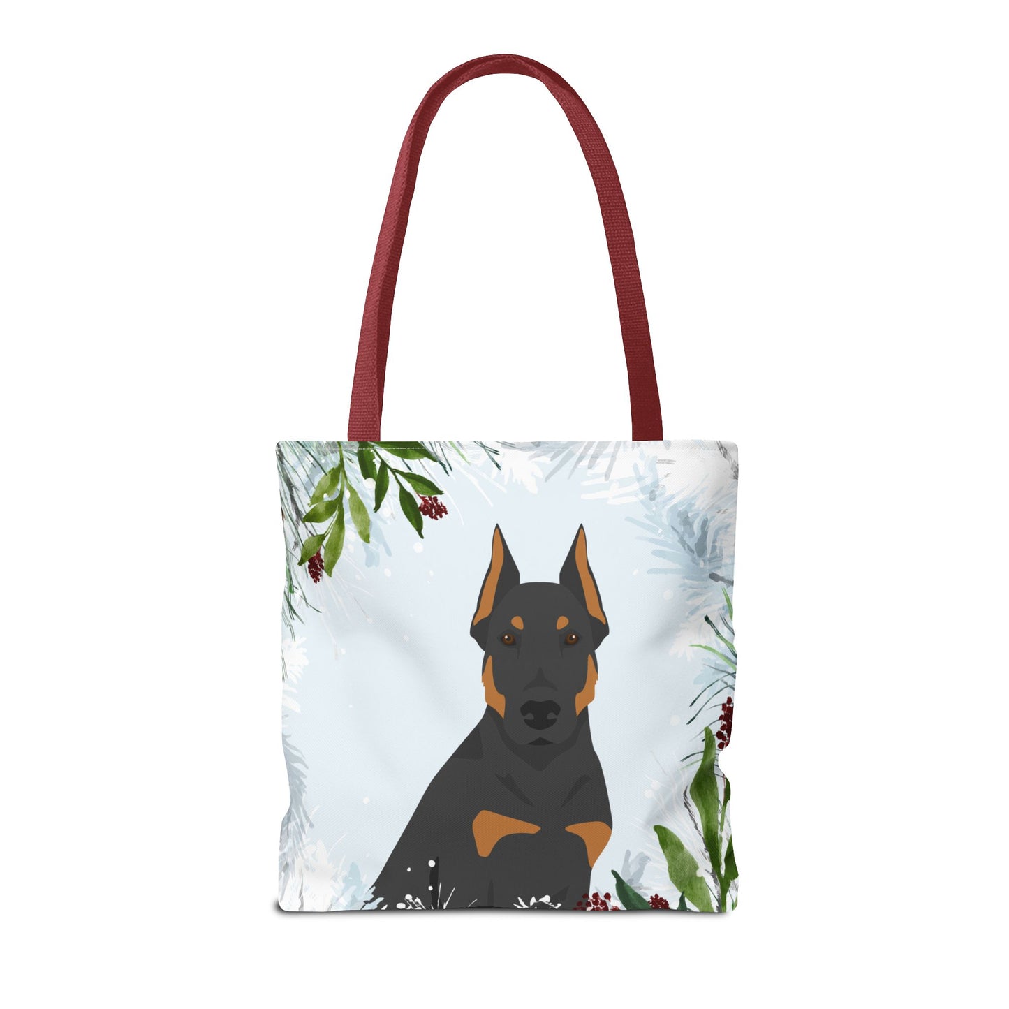Beauceron Dog Christmas Holiday Tote Bag 16x16