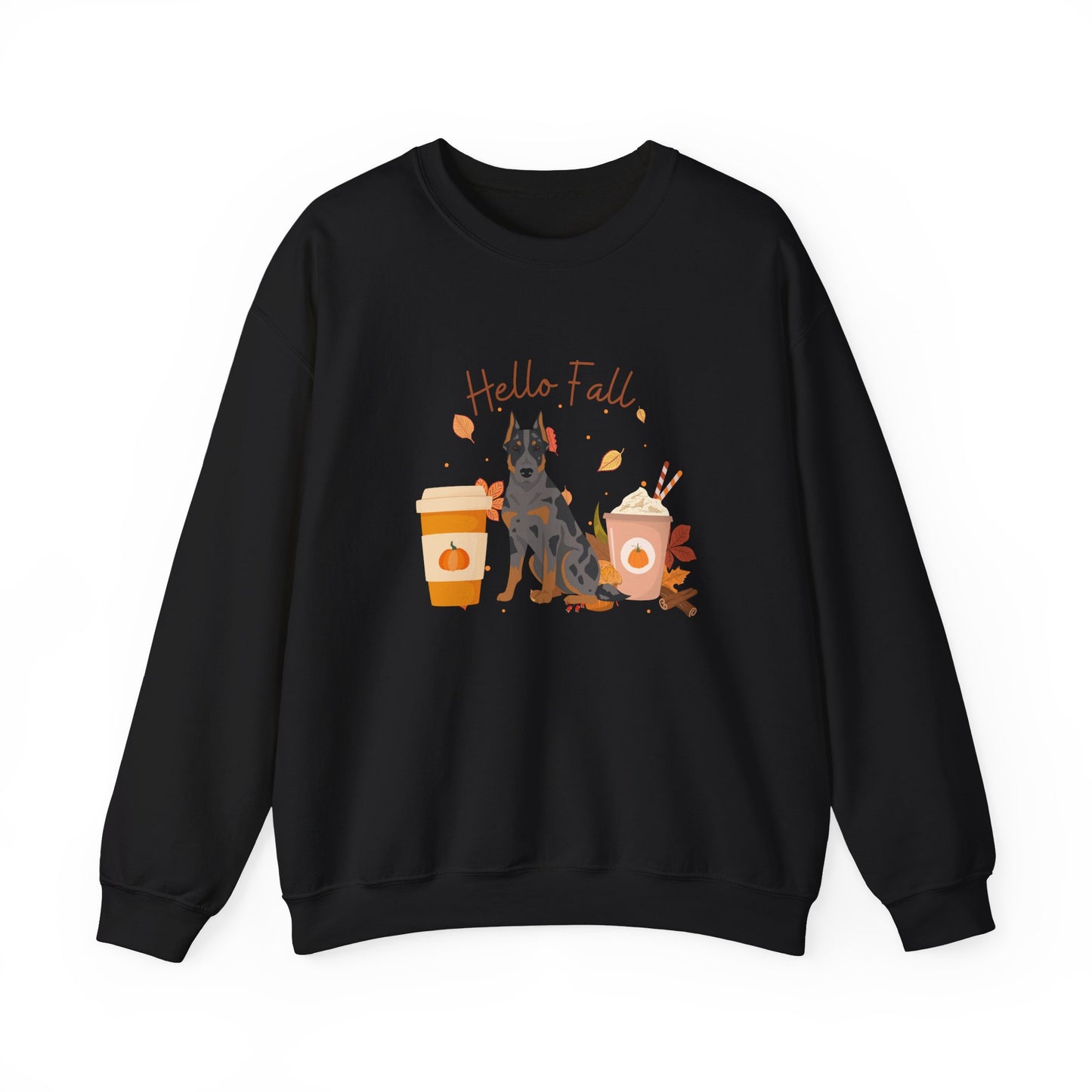 Beauceron Dog Fall Halloween Unisex Heavy Blend Crewneck Sweatshirt