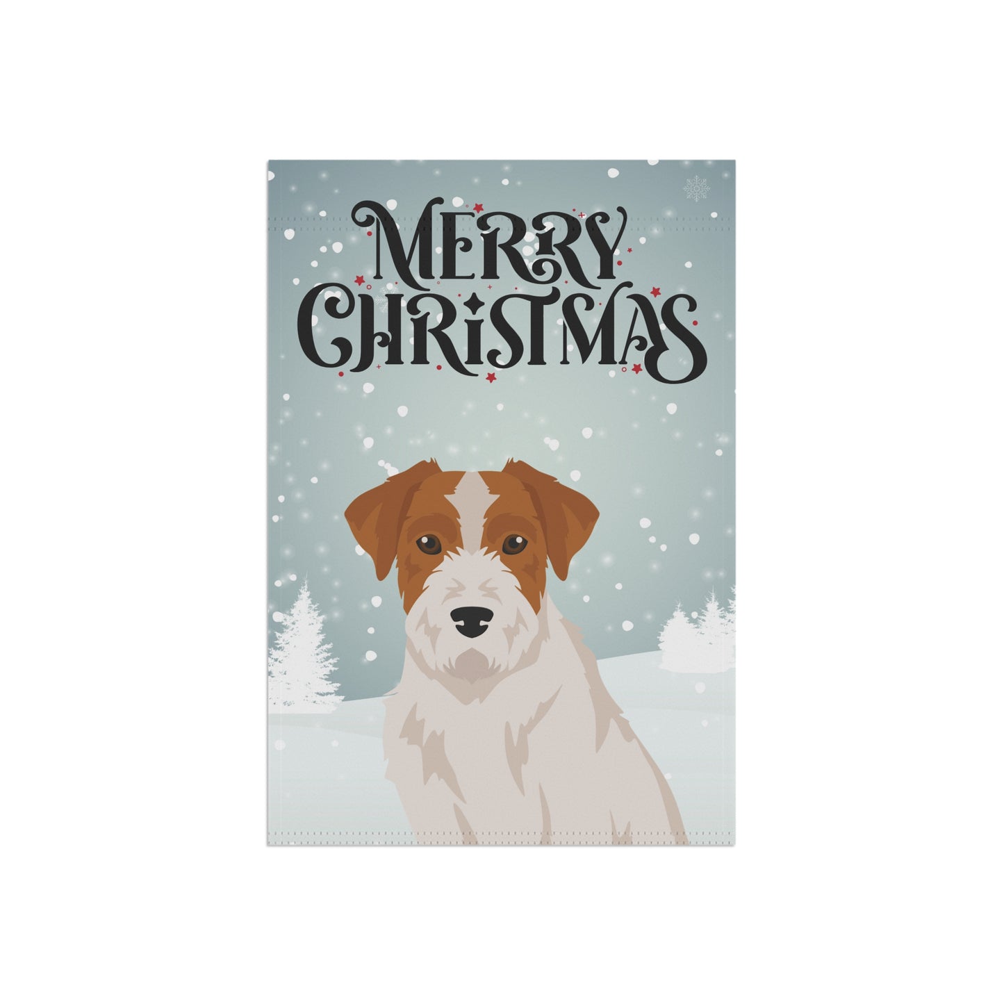 Jack Russel Terrier Dog Garden Flag