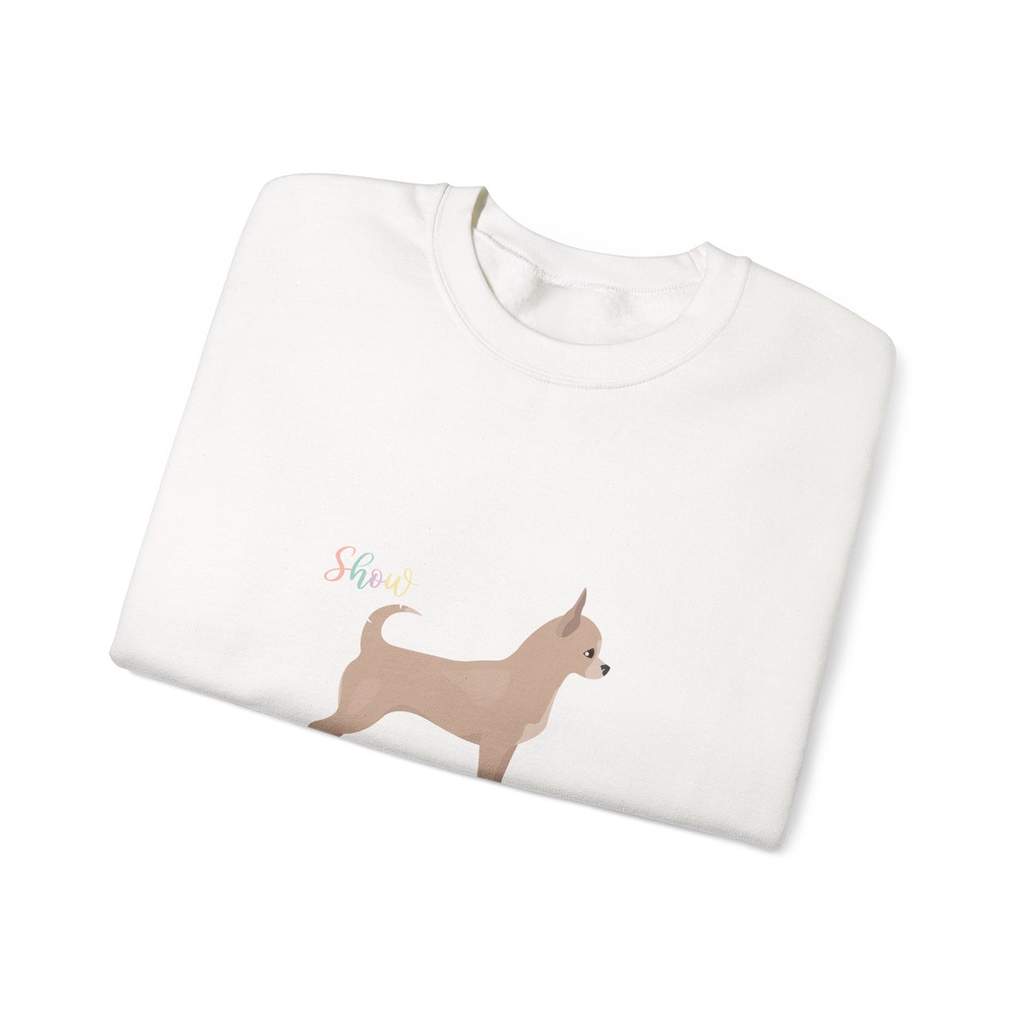 Chihuahua Dog Unisex Heavy Blend Crewneck Sweatshirt