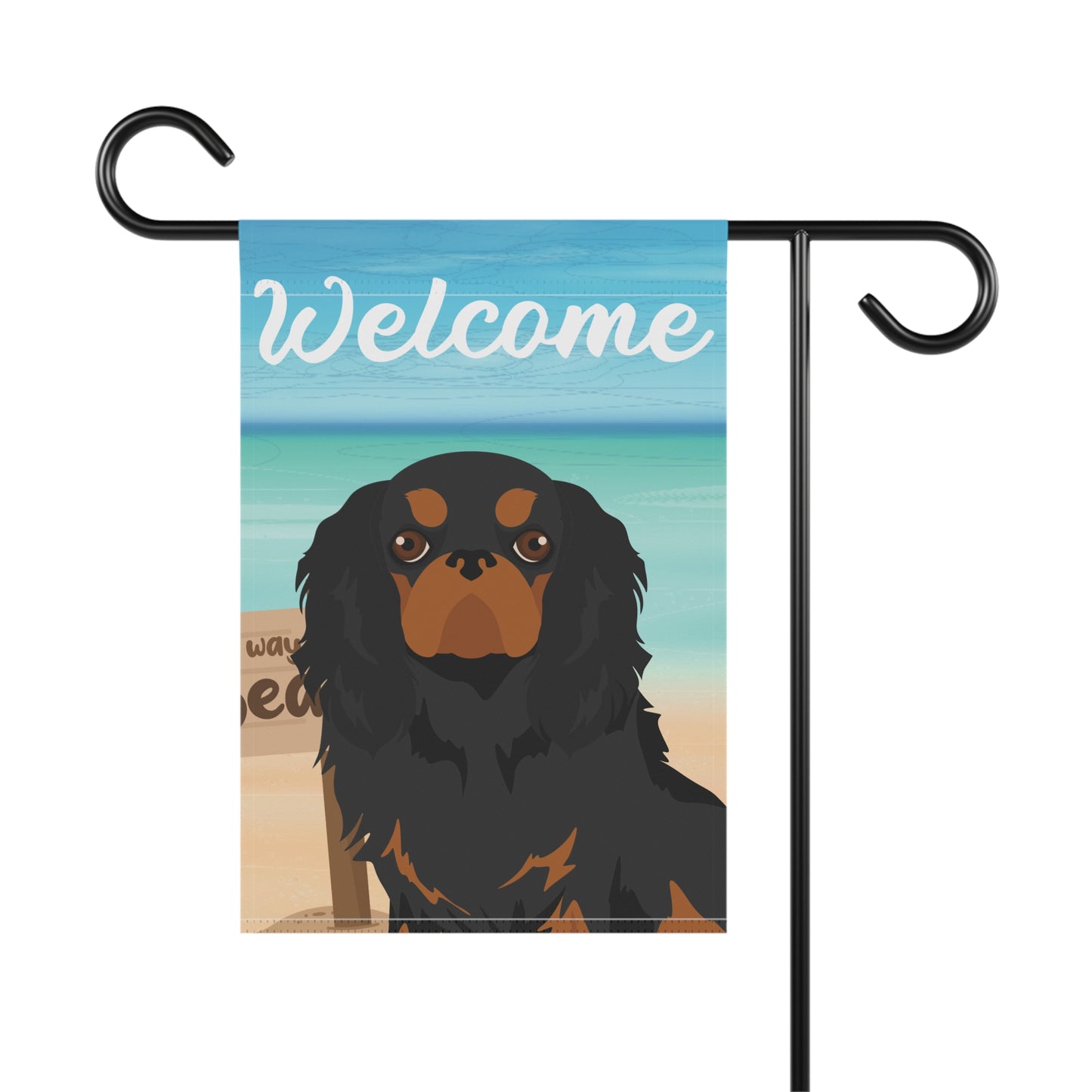 English Toy Dog Garden Flag