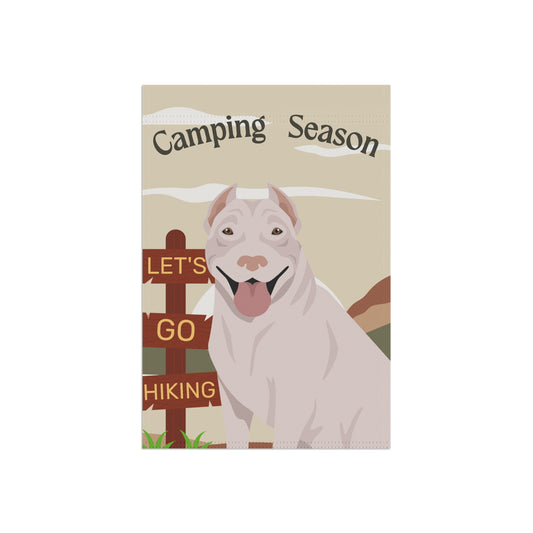 Pit Bull Dog Camping Garden Flag