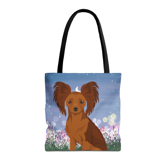 Russian Toy Terrier Dog Tote Bag 16x16