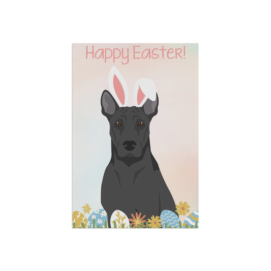Thai Ridgeback Dog Happy Easter Garden Flag