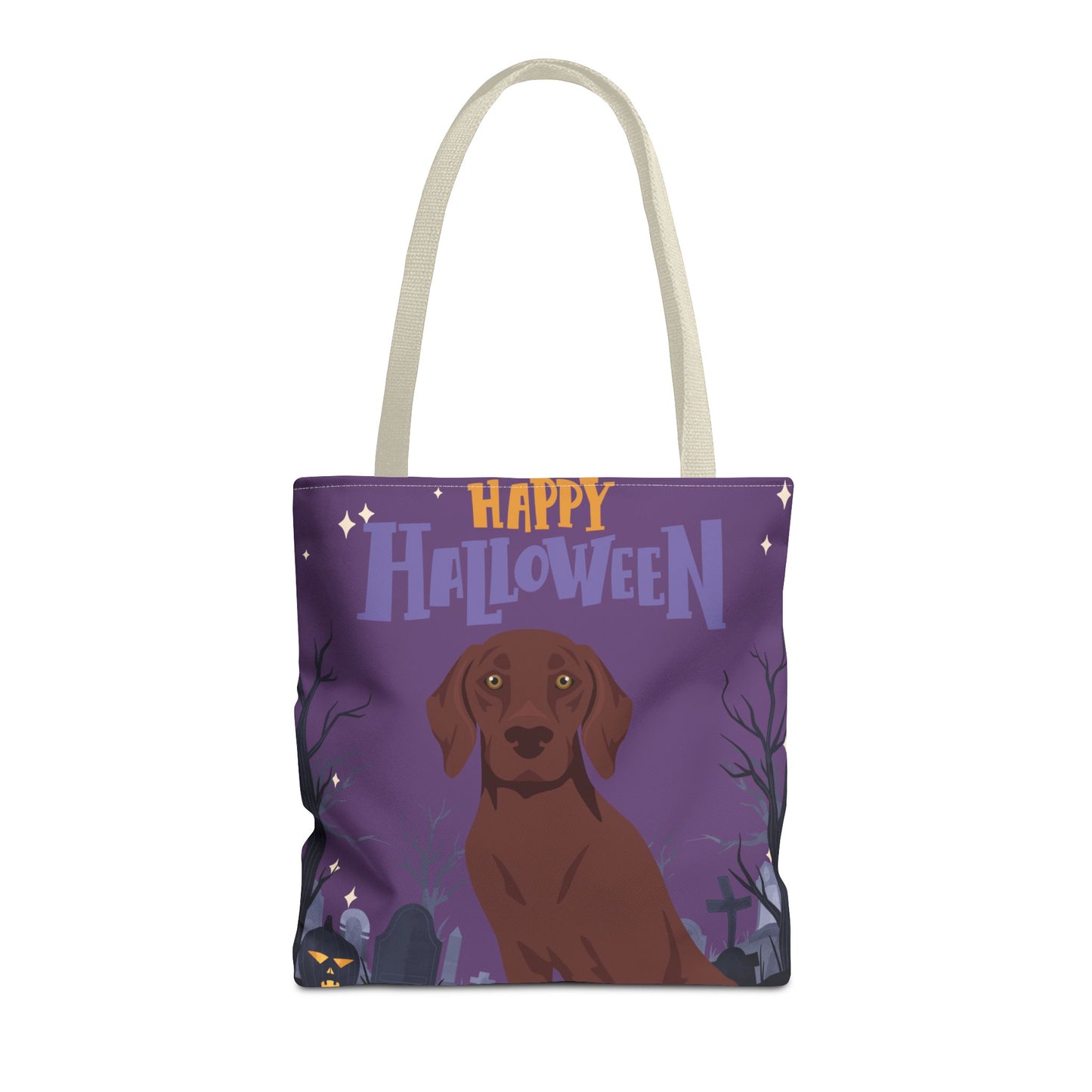 German Shorthaired Pointer Dog Happy Halloween Tote Bag 16x16