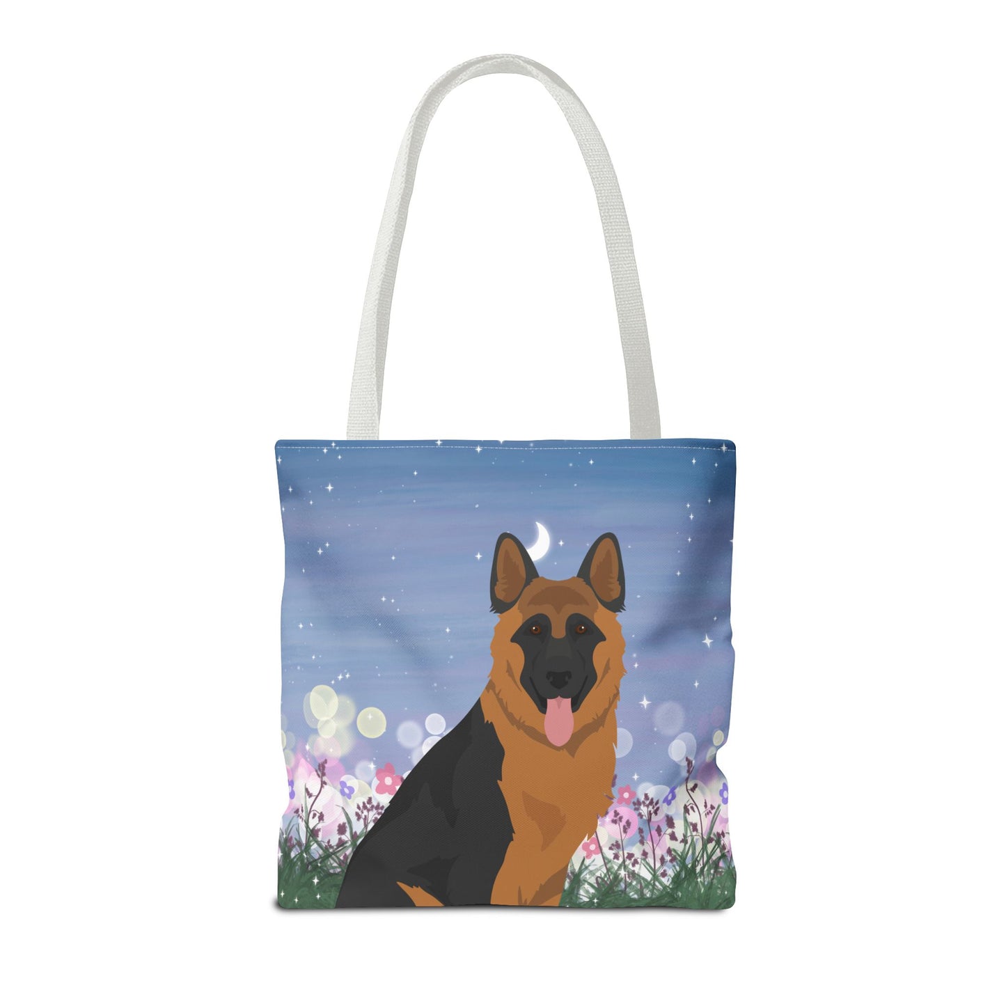 German Shepherd Dog Tote Bag 16x16