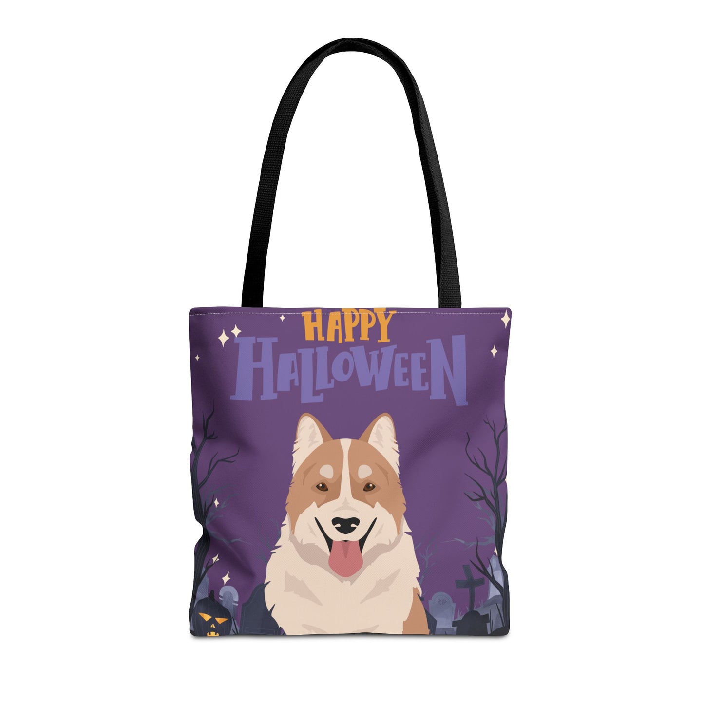 Thai Bangkaew Dog Dog Happy Halloween Tote Bag 16x16