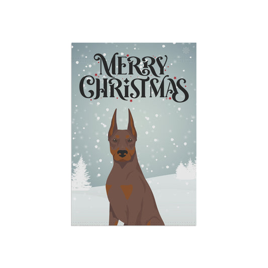Doberman Pinscher Dog Garden Flag