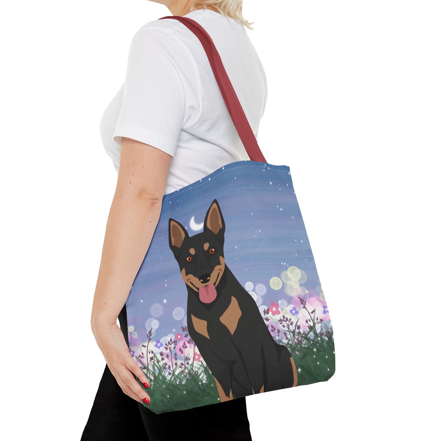 Australian Kelpie Dog Tote Bag 16x16
