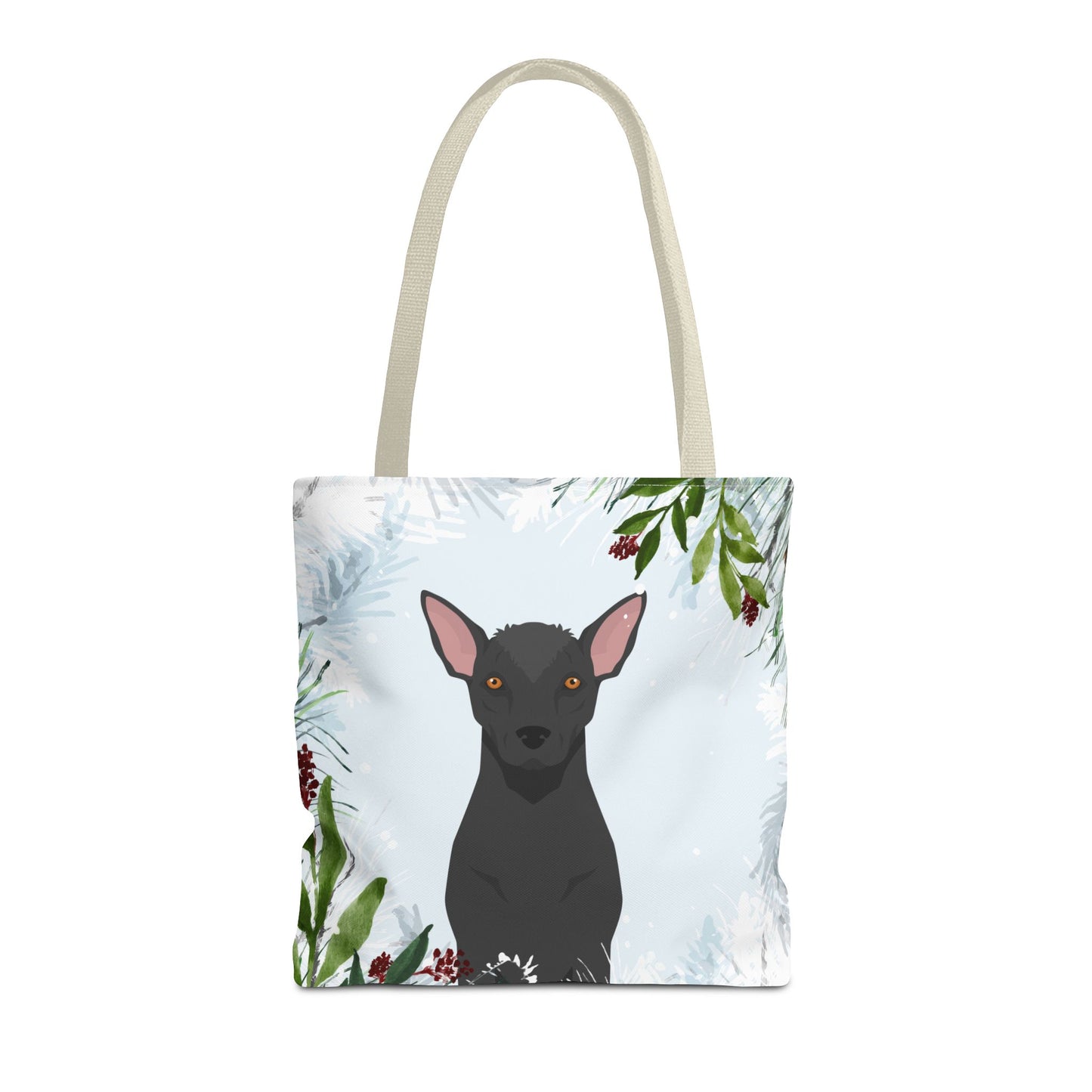 Xoloitzcuintli Dog Christmas Holiday Tote Bag 16x16