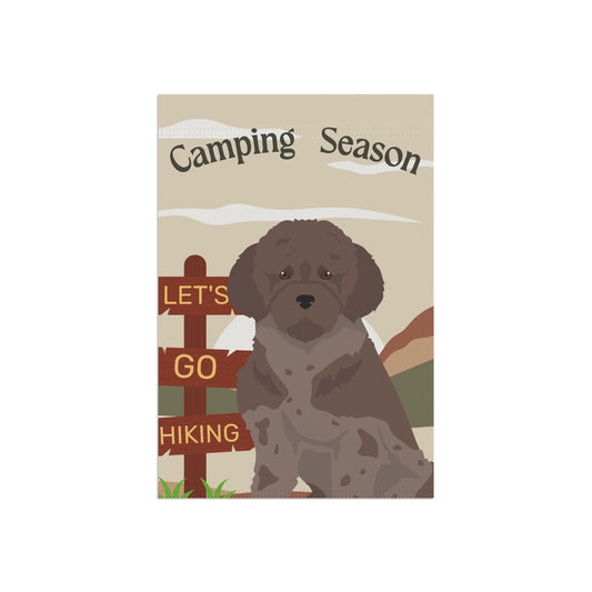 Lagotto Gomagnolo Dog Camping Garden Flag