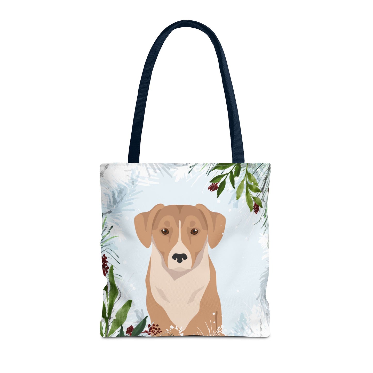 Austrian Pinscher Dog Christmas Holiday Tote Bag 16x16