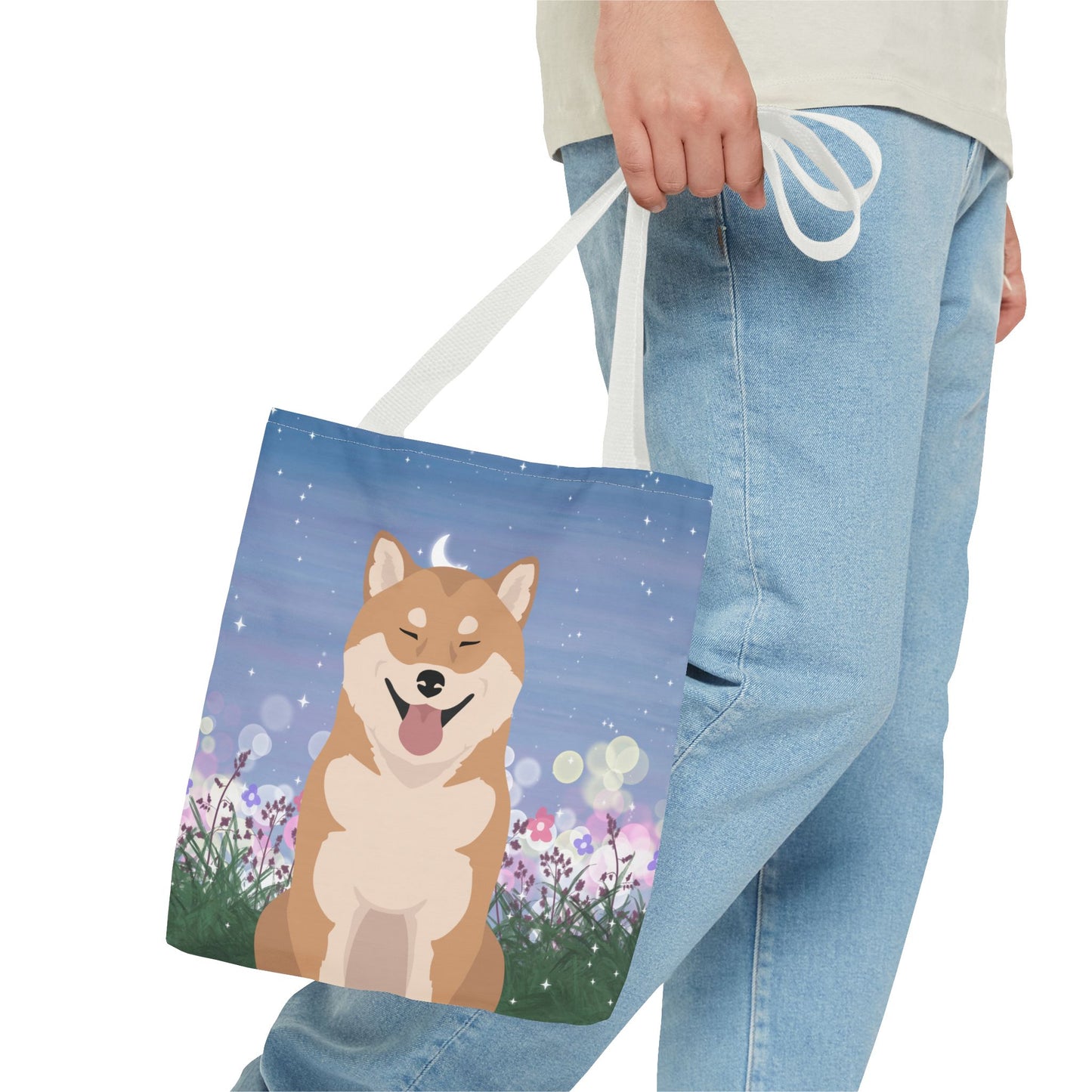 Shiba Inu Dog Tote Bag 13x13