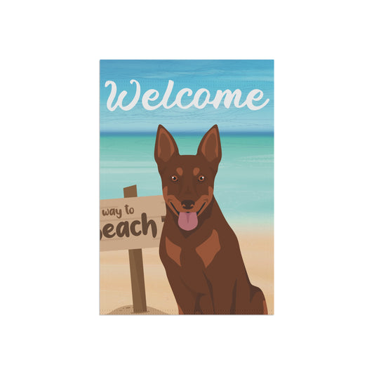 Australian Kelpie Dog Garden Flag