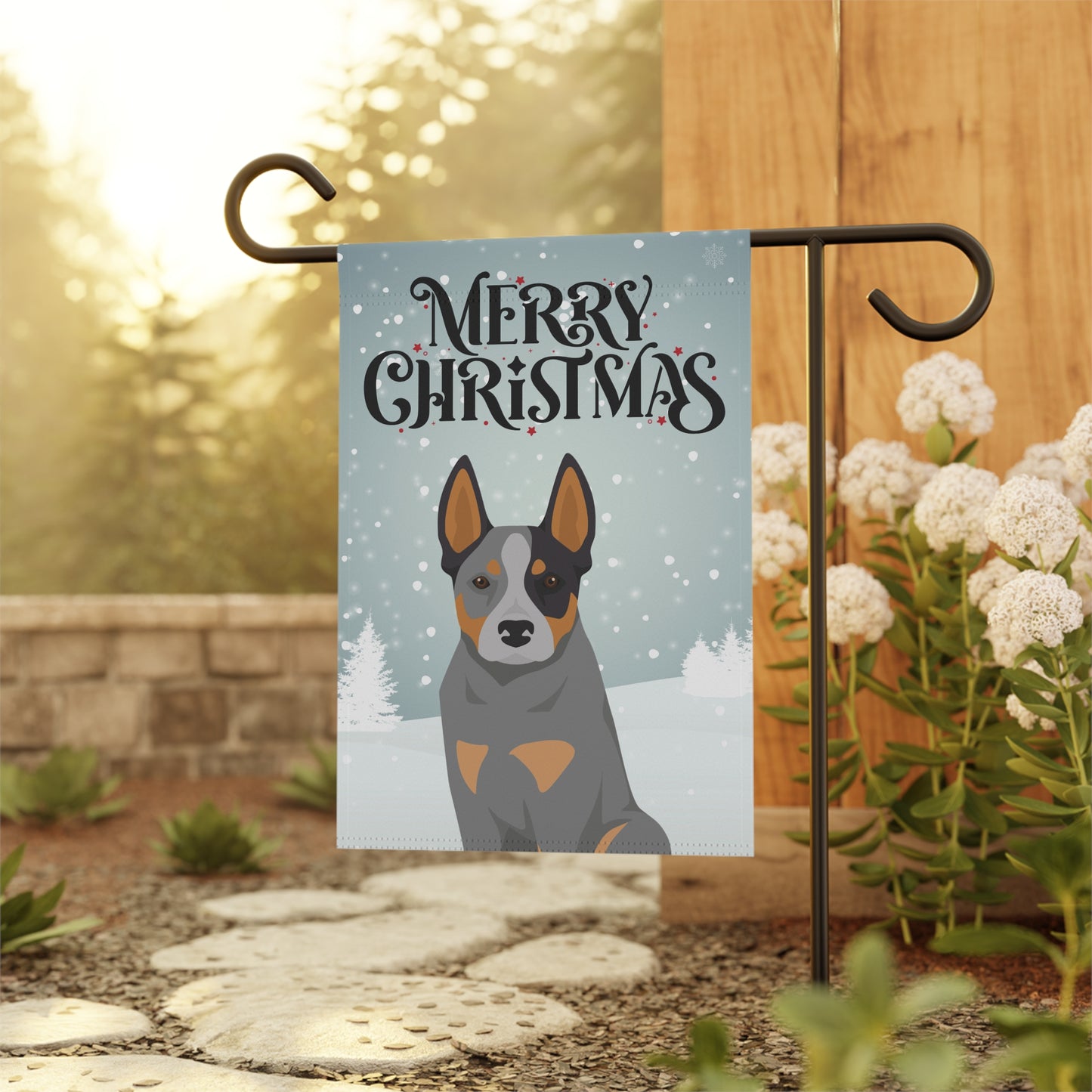 Australian Cattle Dog Garden Flag