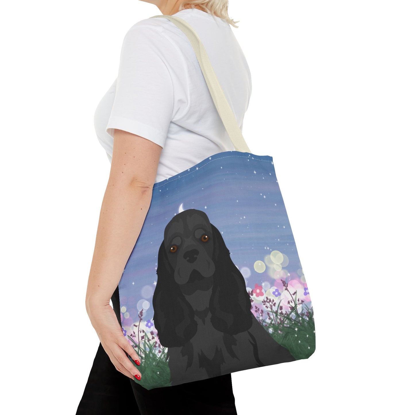 Cocker Spaniel Dog Tote Bag 16x16