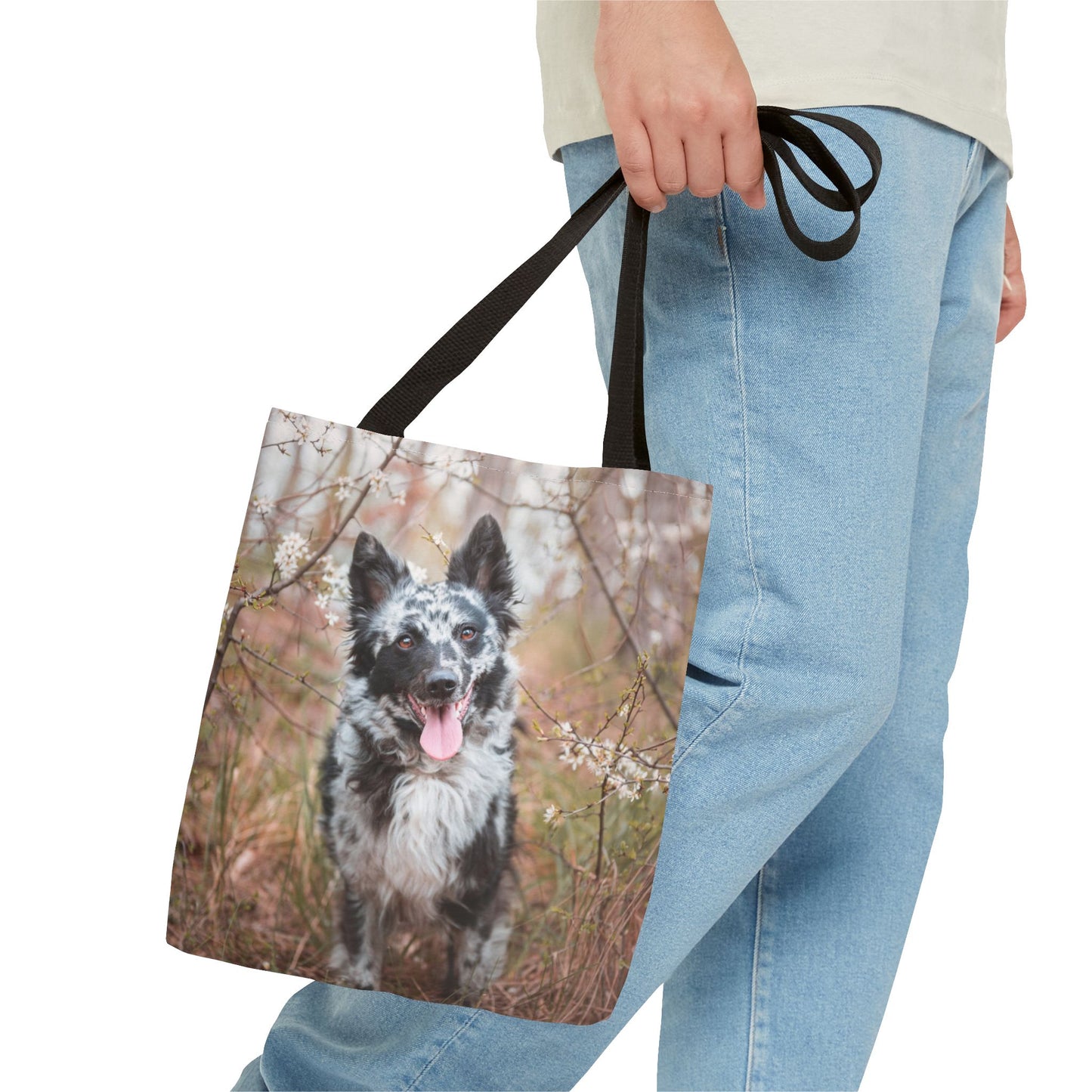 Hungarian Mudi Dog Tote Bag 13X13